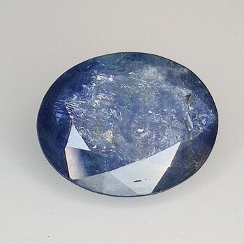 Saphir Bleu 4.40ct taille ovale 10.6x8.6mm 5