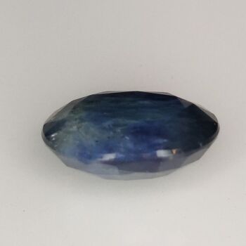 Saphir Bleu 3.88ct taille ovale 10.8x8.6mm 6