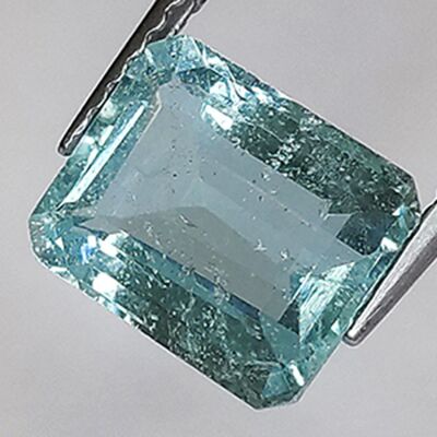 2.42ct Aquamarine Emerald Cut