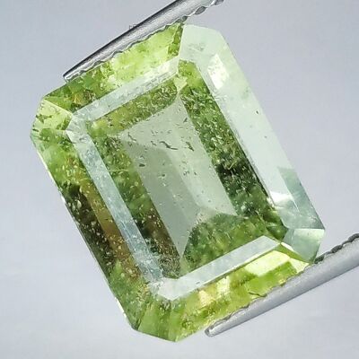 4,36 ct Grüner Aquamarin-Smaragdschliff