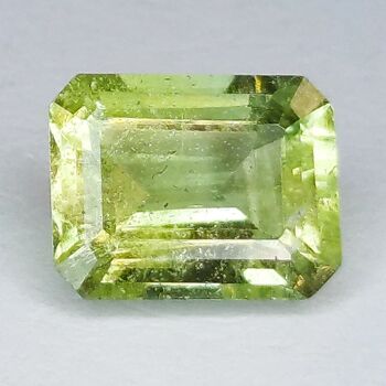 Taille émeraude verte aigue-marine 4,36 ct 6