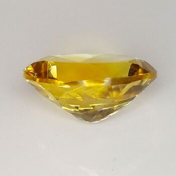 3.72ct Citrine taille ovale 12x9mm 1pc 7