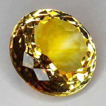 24.01ct Citrine coupe ronde 20x20mm 5