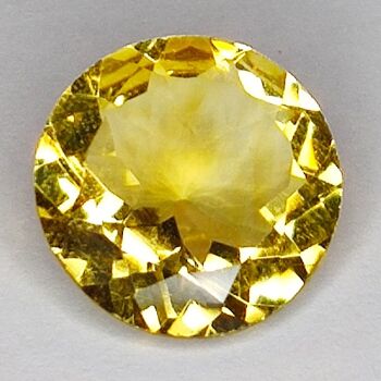 6.99ct Citrine coupe ronde 14x14mm 4