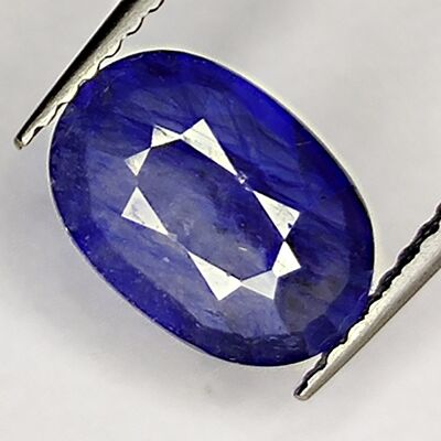 2.06ct Blue Sapphire oval cut 9.6x6.8mm