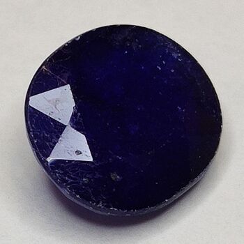 Saphir Bleu 9.44ct taille ovale 13.7x12.2mm 5