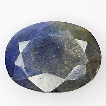 Saphir Bleu 6.25ct taille ovale 12.9x9.6mm 5