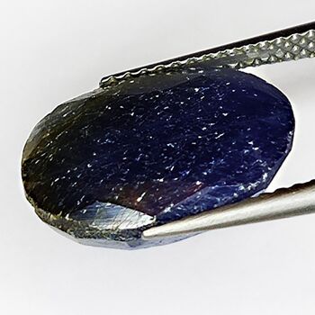 Saphir Bleu 8.35ct taille ovale 14.2x10.0mm 3