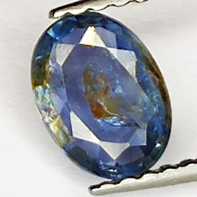 0.80ct Blue Sapphire oval cut 6.8x5.0mm