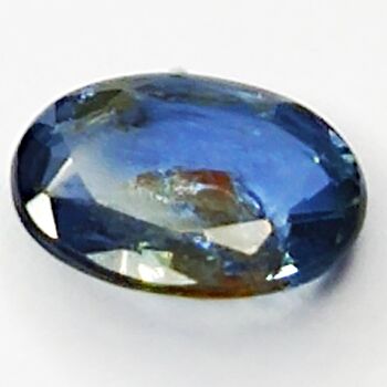 Saphir Bleu 0.80ct taille ovale 6.8x5.0mm 6