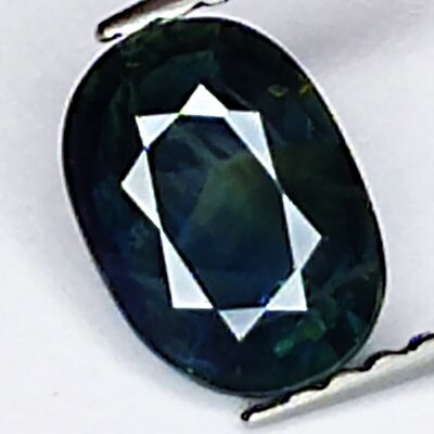 1,16 ct Blauer Saphir im Ovalschliff 7,1 x 5,1 mm