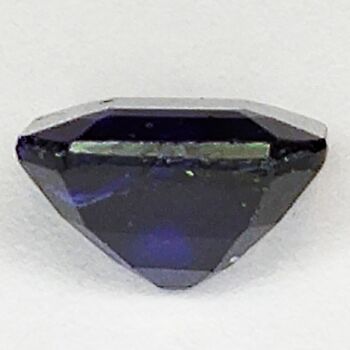 Saphir Bleu 4.48ct taille émeraude 9.2x8.9mm 6
