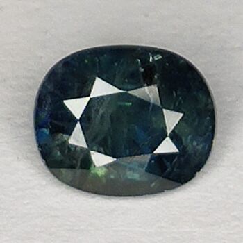 Saphir Bleu 1.05ct taille ovale 6.3x5.3mm 4