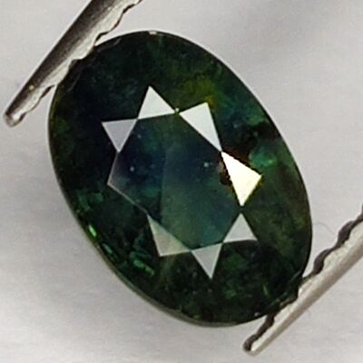 1.16ct Zafiro Azul talla oval 7x5mm