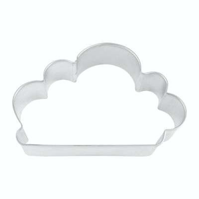 Cortador de galletas estañado en forma de nube