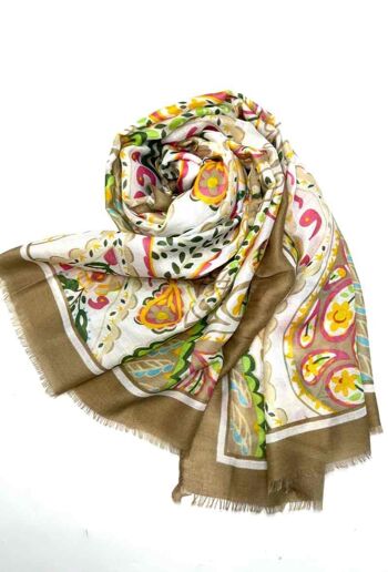 Foulard fin XT-15 Beige 3