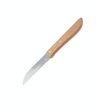 Couteau d'office manche en bois lame de 7,5 cm Nirosta Country 3