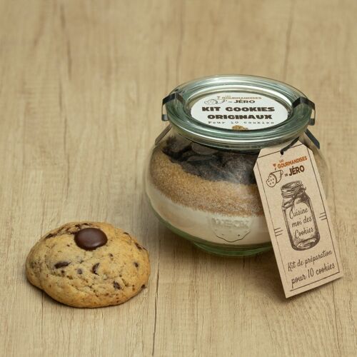 Kit préparation Cookies Originaux - SANS GLUTEN -