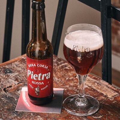Cerveza artesanal Pietra Rossa - 33cl