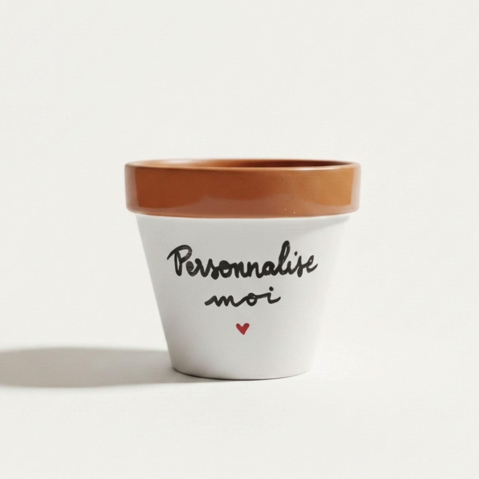 Personalized flower pot, customizable flower pot
