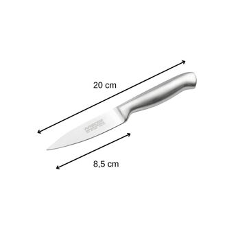 Couteau d'office en inox 20 cm en tout Nirosta Star 3