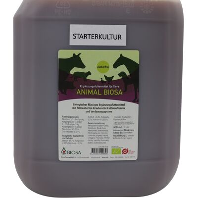 Animal Biosa "Starter Culture" 10 L, organic