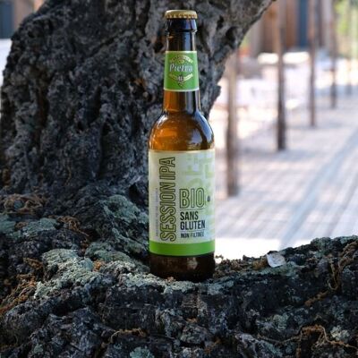 Craft beer Pietra Session IPA Organic and Gluten Free - 33cl
