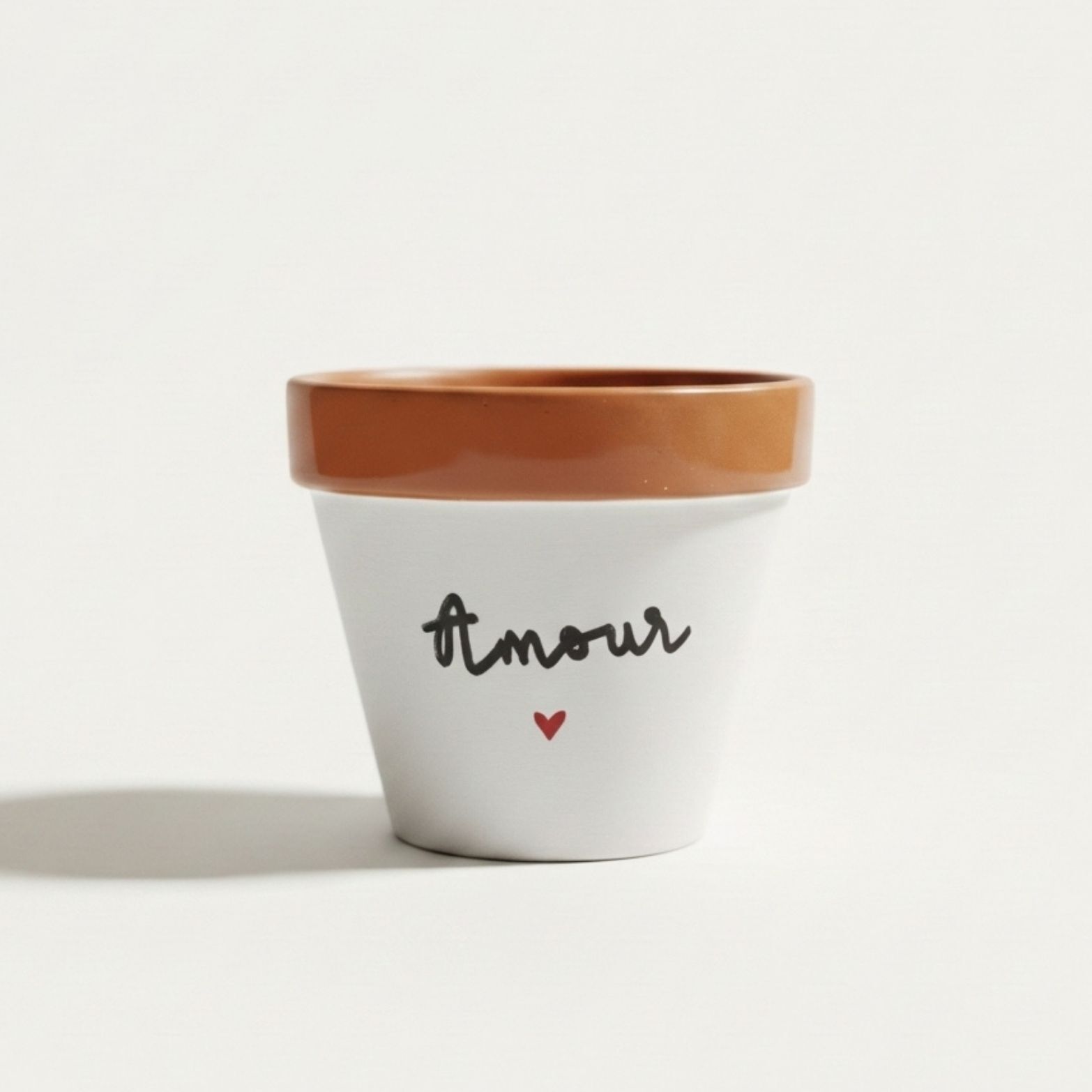 Flower pot, “Love ♥” flower pot, Valentine’s Day, Poetic, Couple