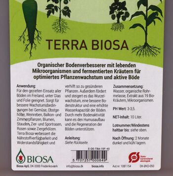 Terra Biosa "Starter Culture" 10 L, bio 2