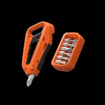 Kit Multi-outils avec + de 12 embouts - Orange - Tactica Gear M100X 2