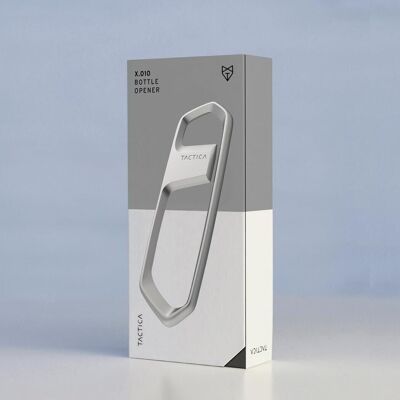 Bottle opener - design & practical - Silver - Tactica Gear X010