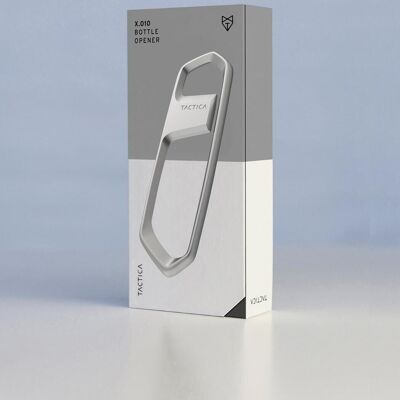 Ouvre-bouteille - design & pratique - Argent - Tactica Gear X010