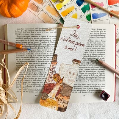 Wood Pumpkin Bookmark or Planner Clip - Junk Journal — The Leather Quill  Shoppe