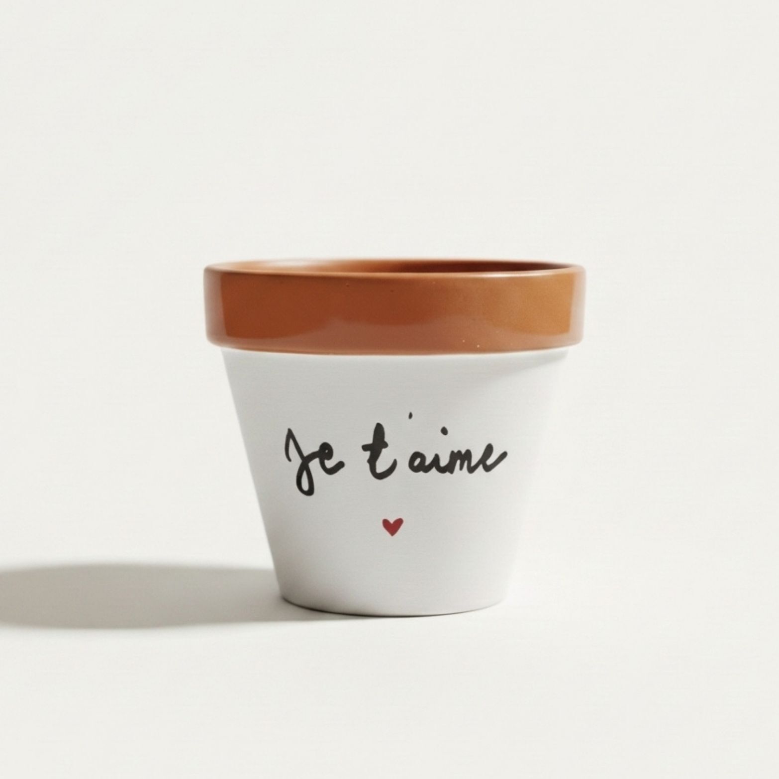 Flower pot, “I love you ♥” flower pot, Valentine’s Day gift, Love & Friendship