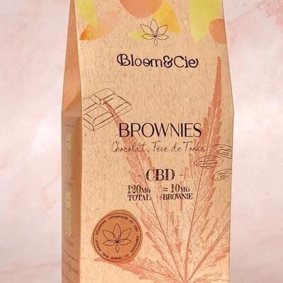 Brownies chocolat, fève de Tonka & CBD