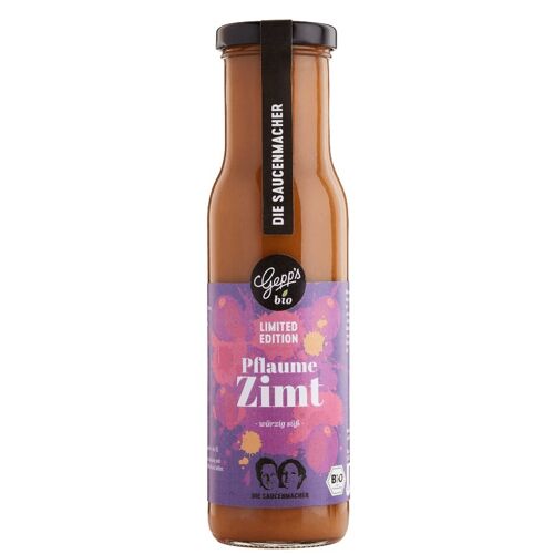 GEPPS BIO Pflaume Zimt Sauce - Limited Edition
