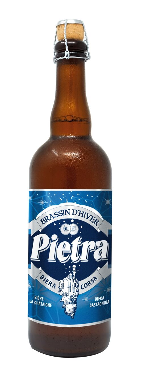 Bière artisanale Pietra Brassin d'hiver - 75cl