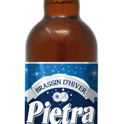 Bière artisanale Pietra Brassin d'hiver - 75cl
