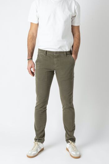 Chino homme - Le Classique - Olive 3