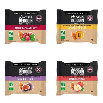 Organic dried fruit square pack