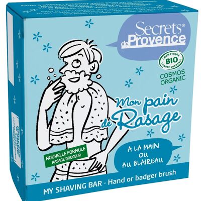 PAIN A RASER HOMME certifié bio - Beurre de Karité bio