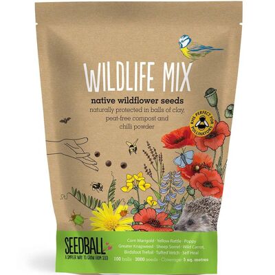 Seedball Wildflower Grab Bags - Mix di fauna selvatica