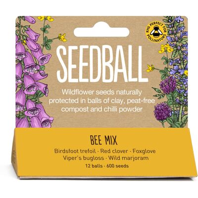 Bee Mix Seedball Hanging Pack