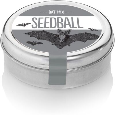 Bat Mix Seedball Tin