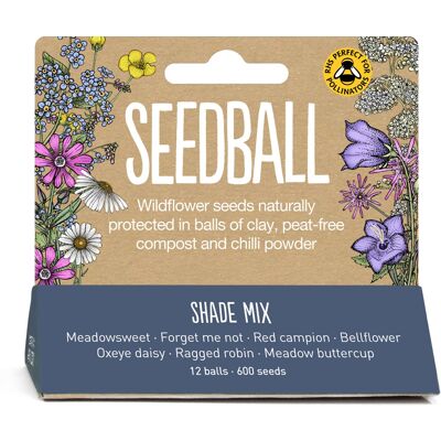 Shade Mix Seedball Hanging Pack