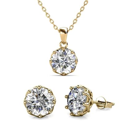 Sets y Cajas Lily - Oro y Cristal