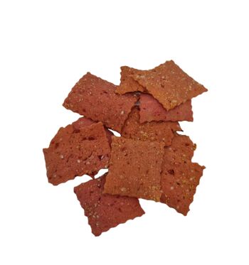 Biscuits apéritif: Crackers salés HOUMOUS BETTERAVE - SANS GLUTEN 2