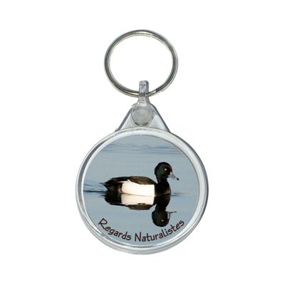 Tufted fulligule duck photo key ring