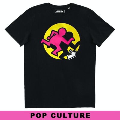 T-shirt Les Aventures De Keith - Street Art - Keith Haring