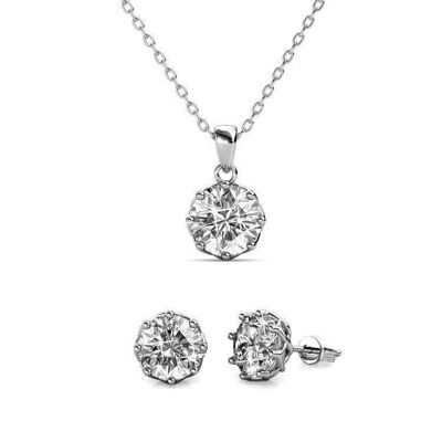 Sets y Cajas Lily - Plata y Cristal